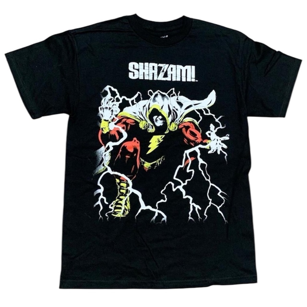 Shazam! 2019 Justice League DC Comics Captain Marvel T-Shirt Men’s Size (M)